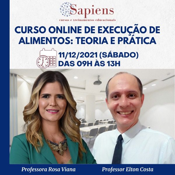 Curso de Execução de Alimentos: Teoria e Prática - Com Certificado